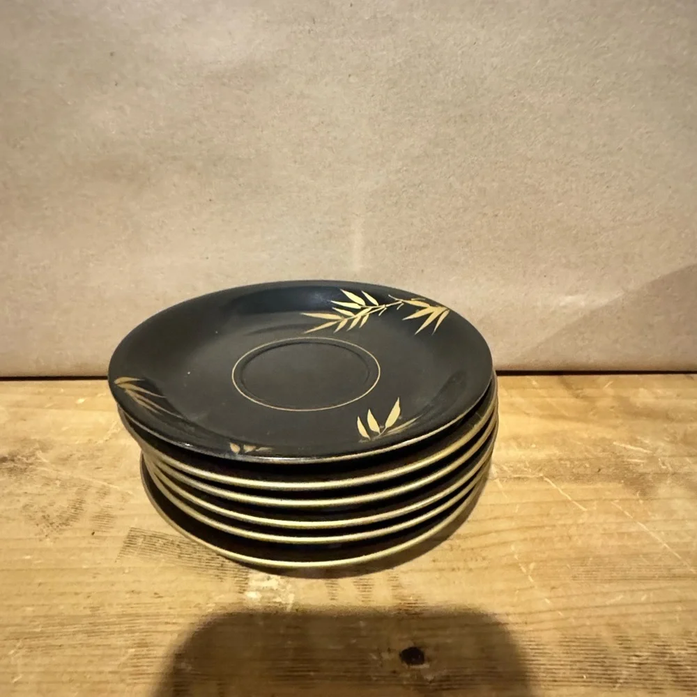Vintage “Golden Bamboo Elegance” Japanese Tea Set – Durlaque, Made in Japan